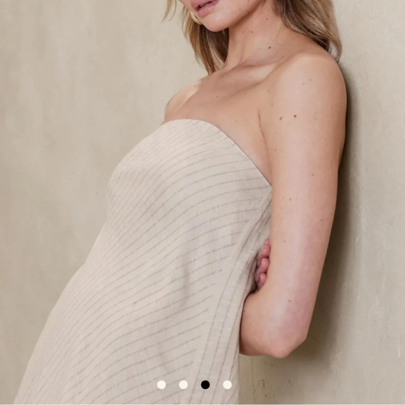 Banana Republic Linen-Blend Tube Maxi Dress - Picture 4 of 13